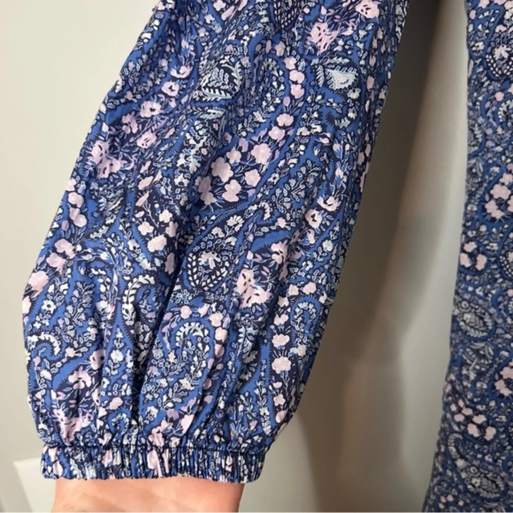 NWT J. Crew Sweetheart Long-Sleeve Mini Dress in Liberty®‎ Bourton Bloom Fabric - Picture 8 of 8